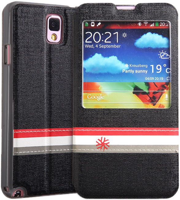 Чохол Yoobao Fashion для Samsung Galaxy Note 3 (N9000) - Black: фото 1 з 6