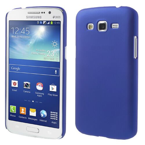 Пластиковая накладка Deexe Hard Shell для Samsung Galaxy Grand 2 (G7102) - Blue: фото 1 з 5