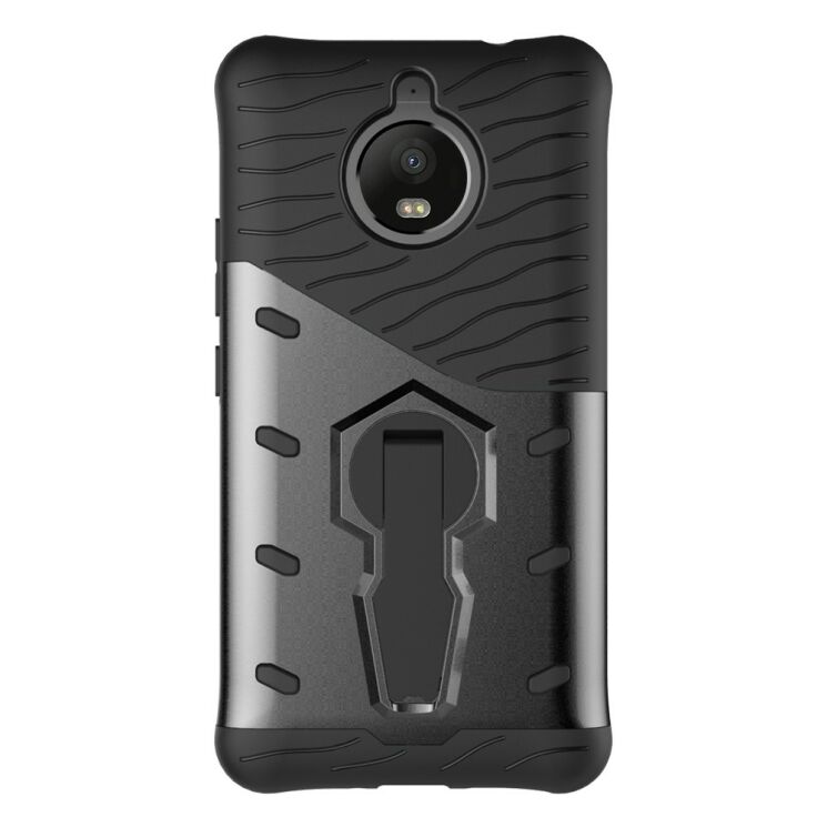 Защитный чехол UniCase Armor для Motorola Moto E Plus / E4 Plus - Black: фото 3 из 20