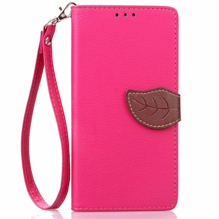 Чохол Deexe Leaf Buckle для Meizu M3 Note - Pink: фото 2 з 8