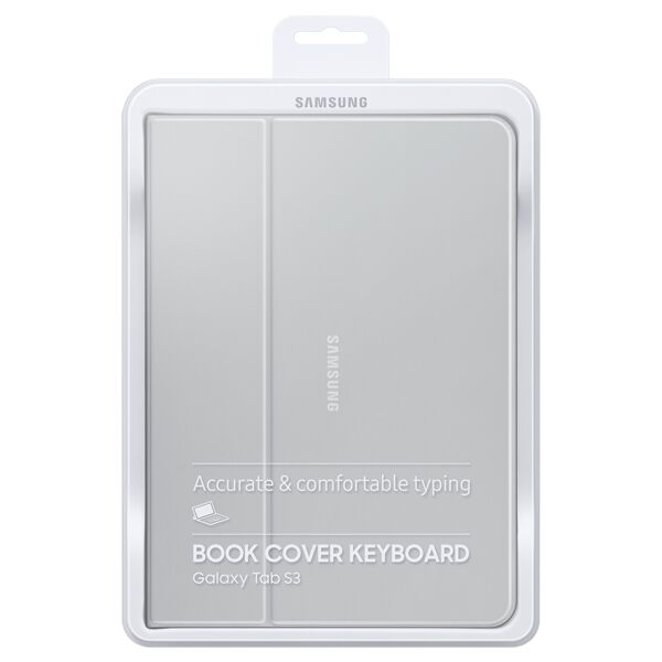 Чохол-клавіатура Keyboard Cover для Samsung Galaxy Tab S3 9.7 (T820/825) EJ-FT820BSRGRU - Silver: фото 5 з 5