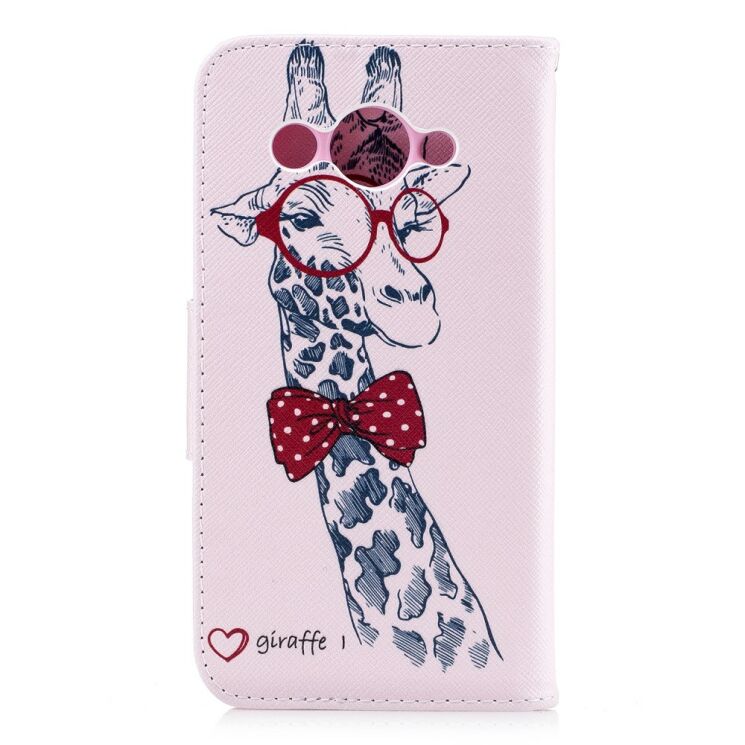 Чехол-книжка Deexe Color Wallet для Huawei Y3 2017 - Giraffe Pattern: фото 3 из 8