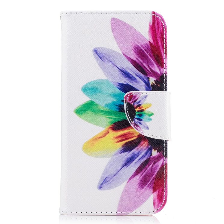 Чехол-книжка UniCase Color Wallet для Samsung Galaxy J7 2017 (J730) - Pastel Flower: фото 2 из 8