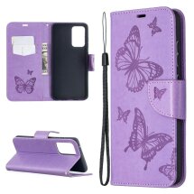 Чехол UniCase Butterfly Pattern для Samsung Galaxy A52 (A525) / A52s (A528) - Purple: фото 1 из 9