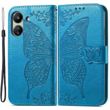 Чохол UniCase Butterfly Pattern для Xiaomi Redmi 13C / Poco C65 - Blue: фото 1 з 5