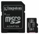 Карта памяти Kingston microSDXC 64GB Canvas Select Plus C10 UHS-I R100MB/s + адаптер - Black (945129). Фото 1 из 4