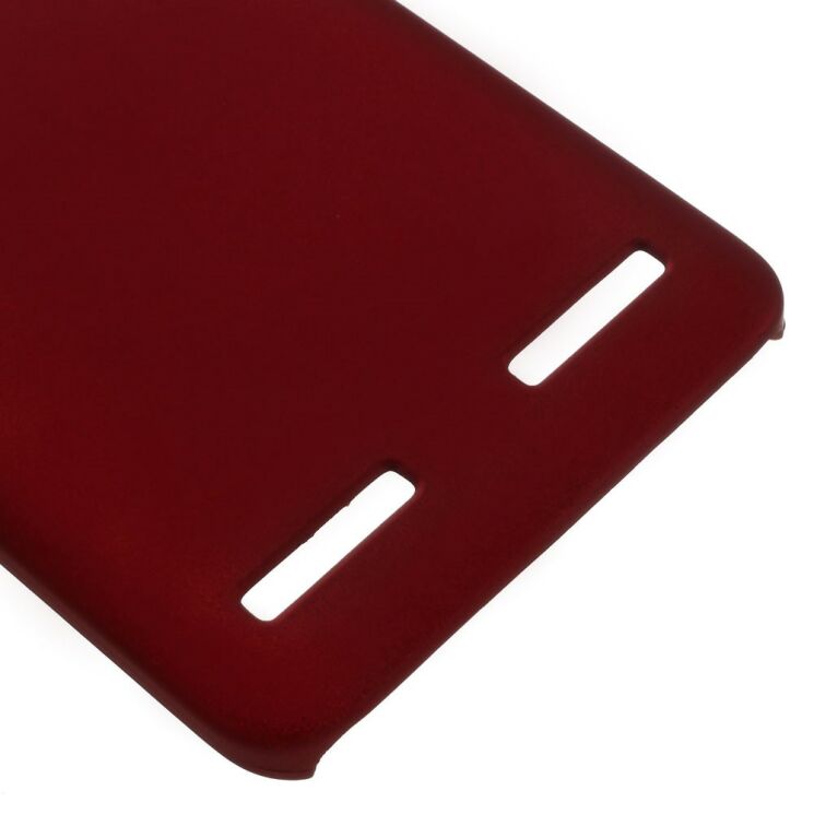 Пластиковий чохол Deexe Hard Shell для Lenovo Vibe K5 - Red: фото 4 з 5
