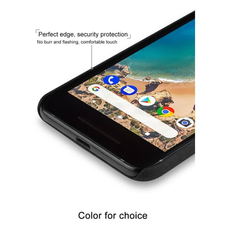 Пластиковый чехол IMAK Cowboy Shell для Google Pixel 2 - Black: фото 9 из 9