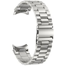 Ремінець Deexe Stainless Steel QuickFit для годинників з шириною кріплення 20мм - Silver: фото 1 з 4