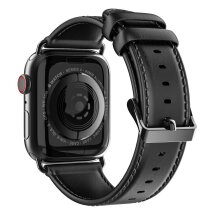 Ремінець DUX DUCIS Business Series для Apple Watch 38 / 40 / SE 40 / 41 mm - Black: фото 1 з 19