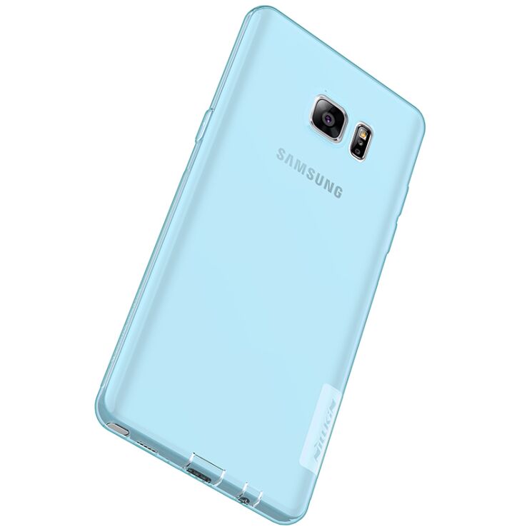 Силиконовый чехол NILLKIN Nature TPU для Samsung Galaxy Note 7 (N930) - Blue: фото 2 из 13