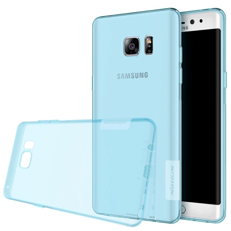 Силиконовый чехол NILLKIN Nature TPU для Samsung Galaxy Note 7 (N930) - Blue: фото 1 из 13