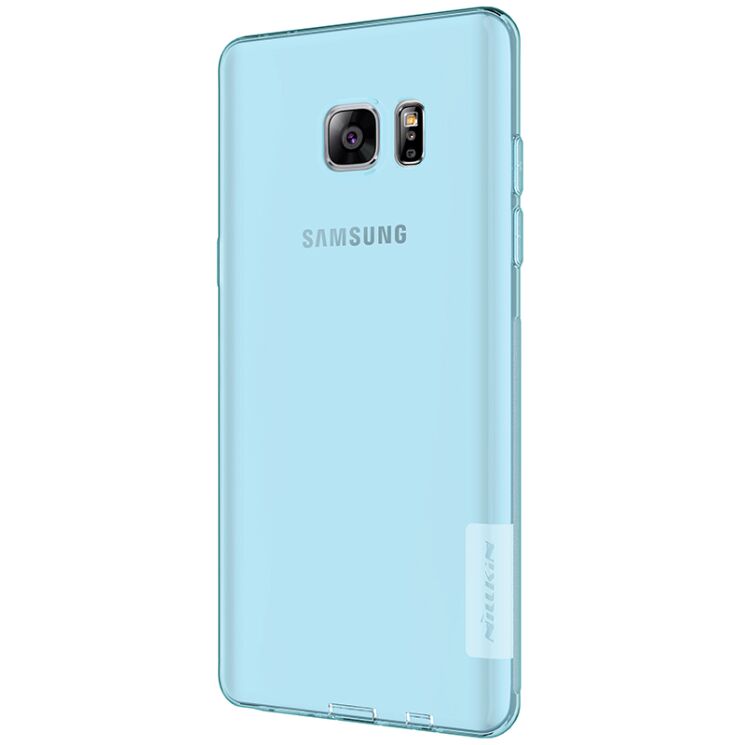 Силиконовый чехол NILLKIN Nature TPU для Samsung Galaxy Note 7 (N930) - Blue: фото 5 из 13
