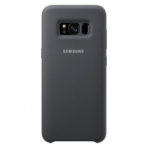 Силіконовий (TPU) чохол Silicone Cover для Samsung Galaxy S8 (G950) EF-PG950TSEGRU - Gray: фото 1 з 3