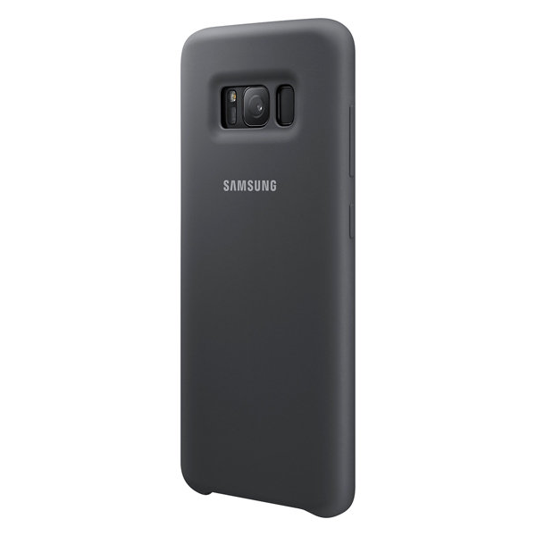 Силіконовий (TPU) чохол Silicone Cover для Samsung Galaxy S8 (G950) EF-PG950TSEGRU - Gray: фото 3 з 3
