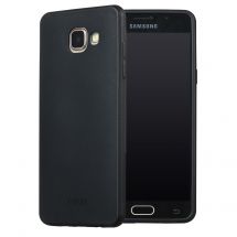 Силіконовий (TPU) чохол X-LEVEL Matte для Samsung Galaxy A7 2017 (A720) - Black: фото 1 з 4