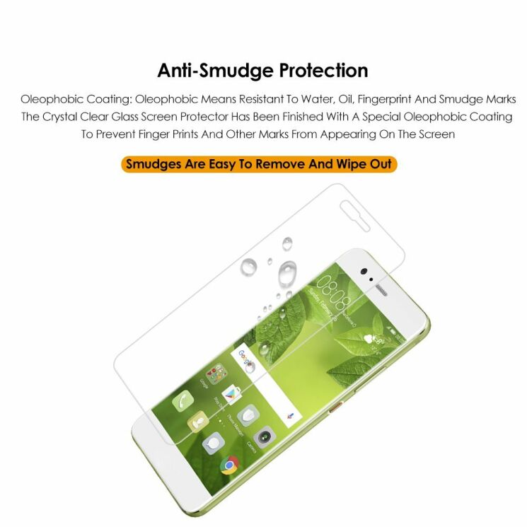 Защитное стекло Deexe Crystal Glass для Huawei P10 Lite: фото 5 из 5