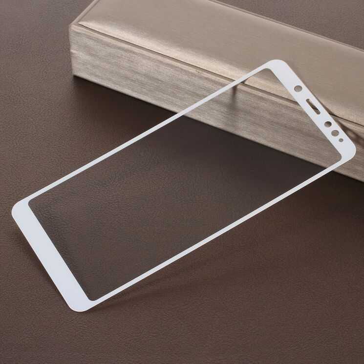 Защитное стекло RURIHAI 2.5D Curved Glass для Xiaomi Redmi Note 5 / Note 5 Pro - White: фото 2 из 6