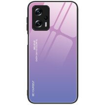 Захисний чохол Deexe Gradient Color для Xiaomi Poco X4 GT - Pink / Purple: фото 1 з 10