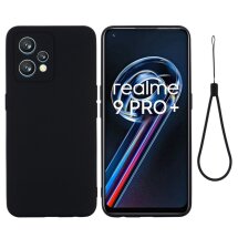Захисний чохол Deexe Silicone Case для Realme 9 Pro+ / 9 4G - Black: фото 1 з 10