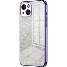 Защитный чехол Deexe Sparkles Cover для Apple iPhone 14 - Purple: фото 1 из 7