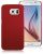 Пластиковая накладка Deexe Hard Shell для Samsung Galaxy S6 (G920) - Red: фото 1 з 3