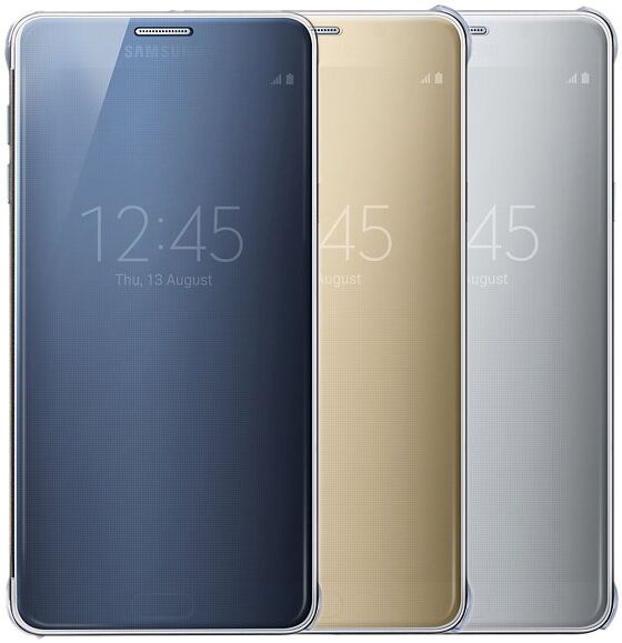 Чохол Clear View Cover для Samsung Galaxy Note 5 (N920) EF-ZN920C - Gold: фото 5 з 5