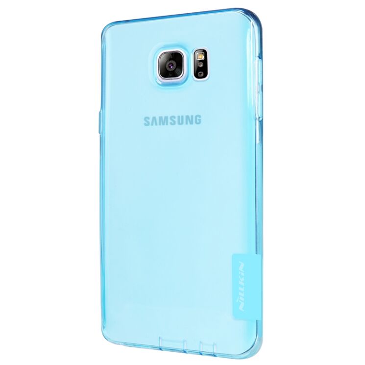 Силиконовая накладка NILLKIN Nature TPU для Samsung Galaxy Note 5 (N920) - Blue: фото 3 з 17