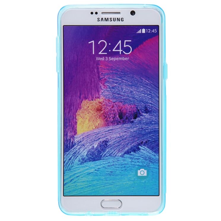 Силиконовая накладка NILLKIN Nature TPU для Samsung Galaxy Note 5 (N920) - Blue: фото 2 з 17