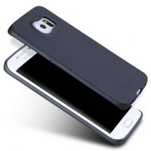 Силіконовий (TPU) чохол X-LEVEL Matte для Samsung Galaxy S6 edge (G925) - Black: фото 1 з 11