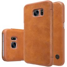 Чехол NILLKIN Qin Series для Samsung Galaxy S7 (G930) - Brown: фото 1 из 18