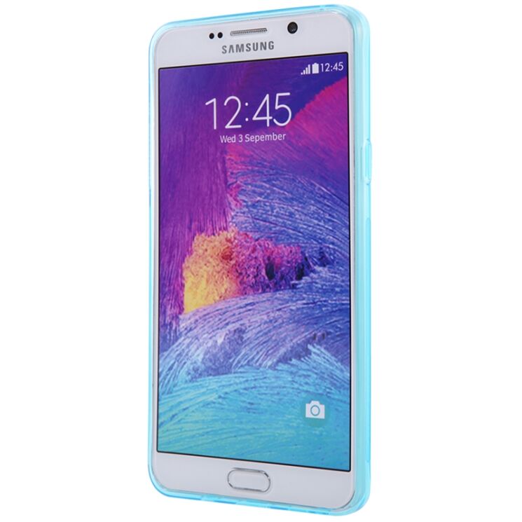 Силиконовая накладка NILLKIN Nature TPU для Samsung Galaxy Note 5 (N920) - Blue: фото 5 из 17