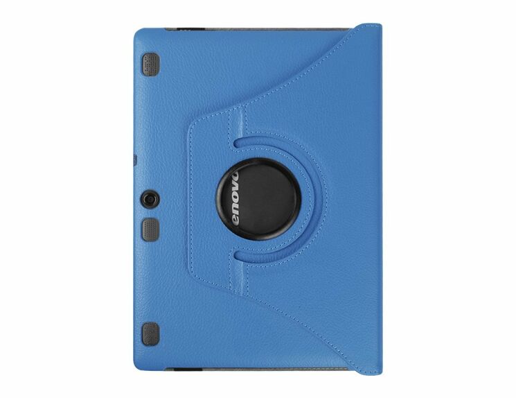 Чехол Deexe Rotation для Lenovo Tab 2 A10-70 - Light Blue: фото 3 из 7