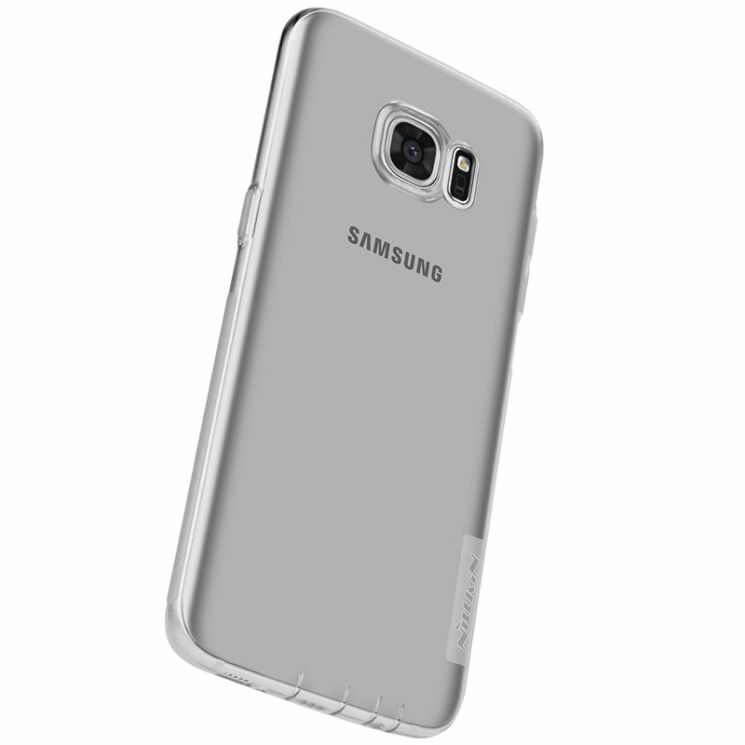 Силиконовая накладка NILLKIN Nature TPU для Samsung Galaxy S7 Edge (G935) - Gray: фото 3 из 16