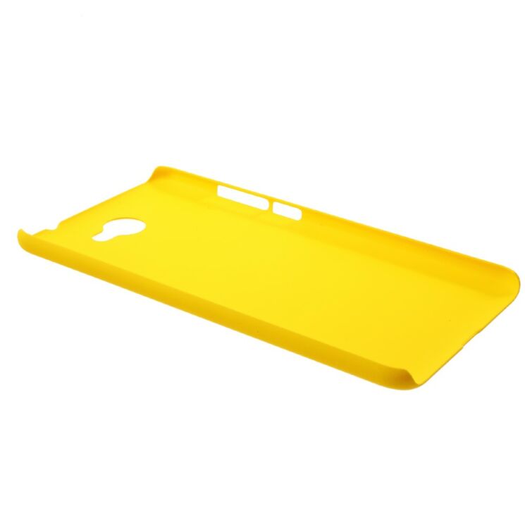 Пластиковый чехол Deexe Hard Shell для Huawei Y7 - Yellow: фото 3 из 3