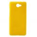 Пластиковий чохол Deexe Hard Shell для Huawei Y7 - Yellow (124319Y). Фото 1 з 3