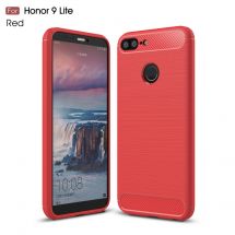 Захисний чохол UniCase Carbon для Huawei Honor 9 Lite - Red: фото 1 з 10