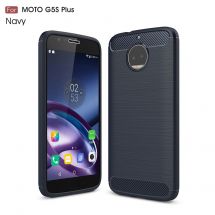 Захисний чохол UniCase Carbon для Motorola Moto G5s Plus - Dark Blue: фото 1 з 11