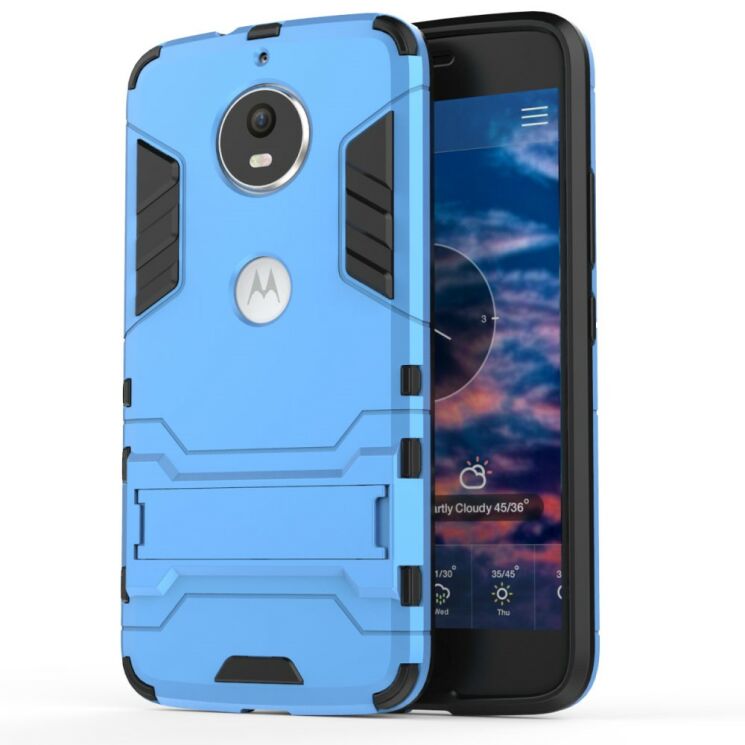 Защитный чехол UniCase Hybrid для Motorola Moto G5s - Light Blue: фото 2 из 2