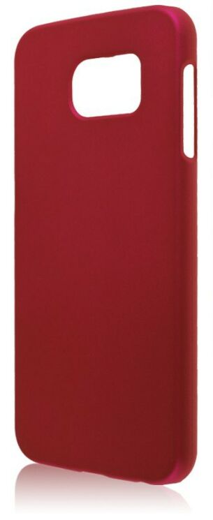 Пластиковая накладка Deexe Hard Shell для Samsung Galaxy S6 (G920) - Red: фото 2 из 3