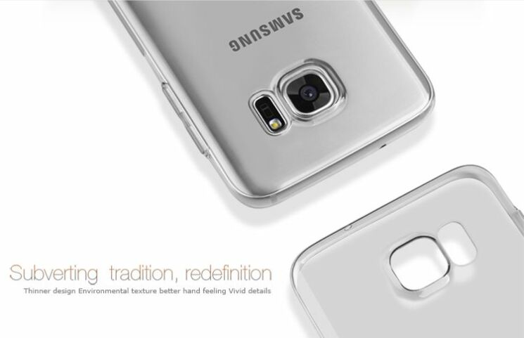 Силиконовая накладка NILLKIN Nature TPU для Samsung Galaxy S7 Edge (G935) - Transparent: фото 9 из 16