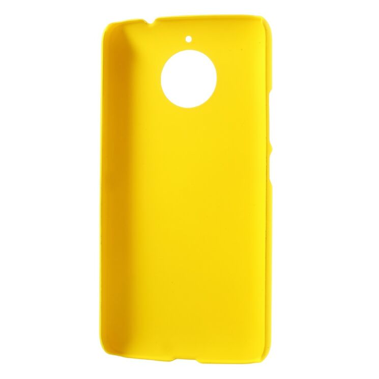 Пластиковый чехол Deexe Hard Shell для Motorola Moto E Plus / E4 Plus - Yellow: фото 4 из 4