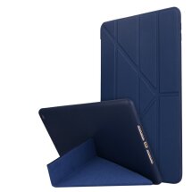 Чехол Deexe Stand Cover для Apple iPad 10.2 7/8/9 Gen (2019/2020/2021) - Blue: фото 1 из 8