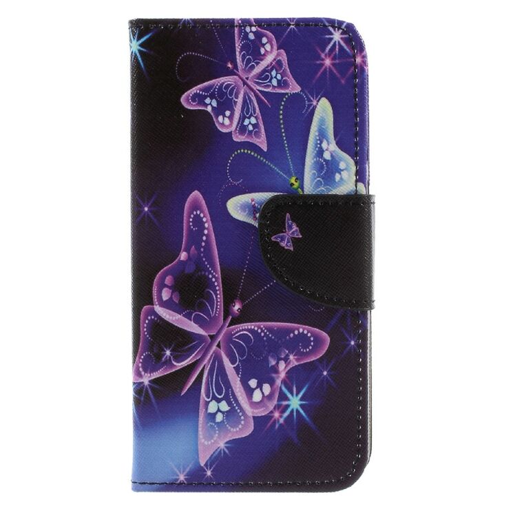 Чохол-книжка Deexe Color Wallet для Huawei Y5 2017 - Butterfly Pattern: фото 2 з 5