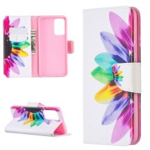 Чохол-книжка Deexe Color Wallet для Samsung Galaxy A52 (A525) / A52s (A528) - Flower: фото 1 з 8