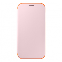Чехол-книжка Neon Flip Cover для Samsung Galaxy A7 2017 (A720) EF-FA720PPEGRU - Pink: фото 1 из 7