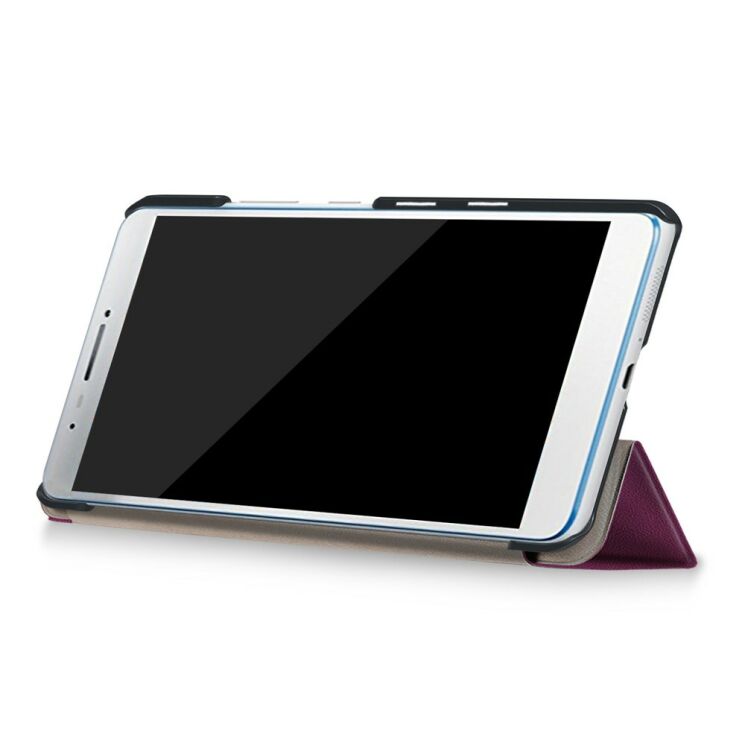 Чохол UniCase Slim для Lenovo Tab 3 Plus 7703X - Purple: фото 5 з 9