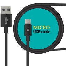 Дата-кабель Piko CB-UM11 MicroUSB (1.2m) - Black: фото 1 з 3