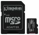 Карта памяти Kingston microSDXC 128GB Canvas Select Plus C10 UHS-I R100MB/s + адаптер - Black: фото 1 из 4