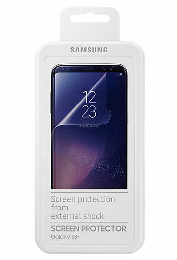 Комплект оригинальных пленок (2 шт) для Samsung Galaxy S8 Plus (G955) ET-FG955CTEGRU: фото 1 из 3